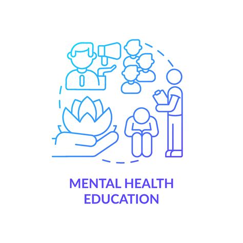 mental health education clip art.